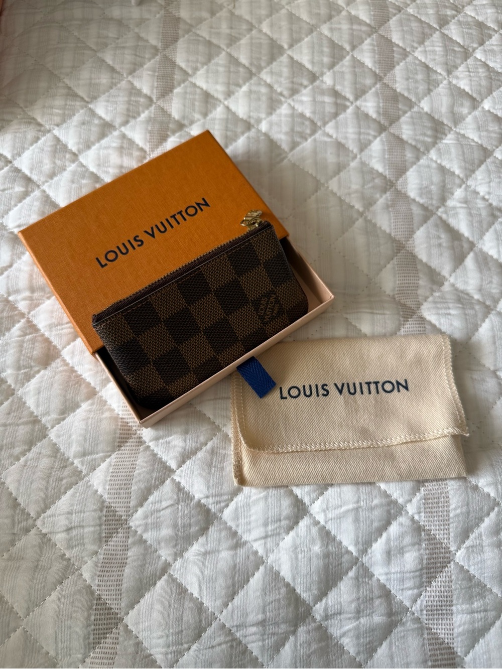 Louis Vuitton Damier Ebene Key Pouch